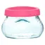 Picture of Transparent Glass Pickle Jar with Multicolour