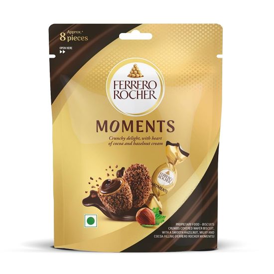 Picture of Ferrero Rocher Moments Chocolate 46.4gm ( 8pcs )