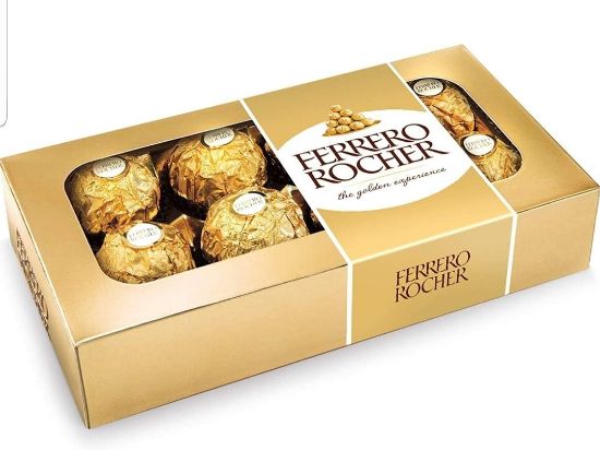 Picture of Ferrero Rocher Chocolates 100gm (8 pcs)