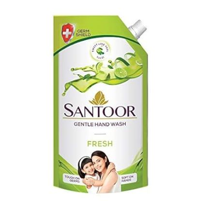 Picture of Santoor Fresh Sweet Lime Peel & Tulsi Handwash 700ml