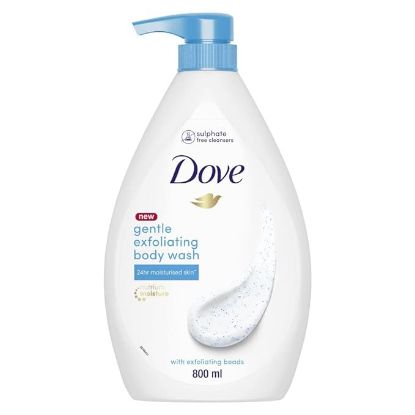 Picture of Dove Gentle Exfoliating Nourishing Body Wash 800ml