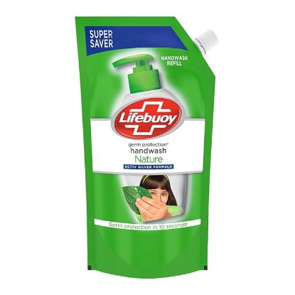 Picture of Lifebuoy Nature Germ Protection Handwash Refill 725ml 