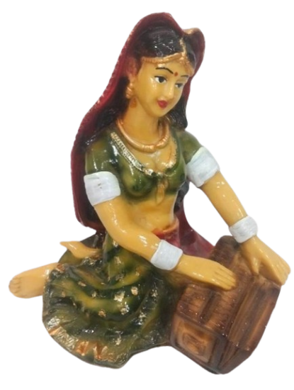Picture of Rajasthani Lady Set No 3 At