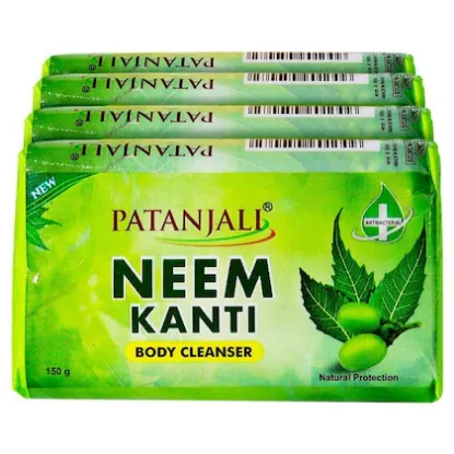 Picture of Patanjali Neem Kanti Body Cleanser 150gm (Pack of 4)
