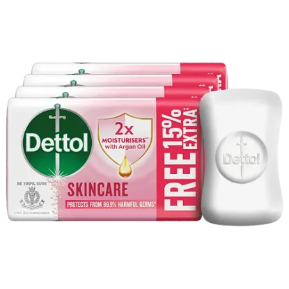 Picture of Dettol Skincare with Moisture Bathing Soap 75gm ( Pack of 4 )