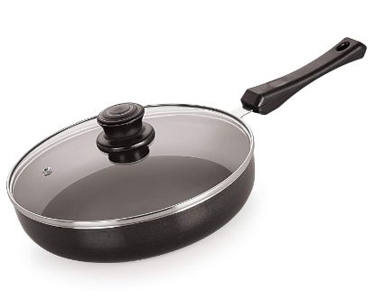 Picture of  Nirlon Fry Pan with Glass Lid 1pc