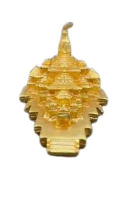 Picture of Ram Mandir Golden Small No1