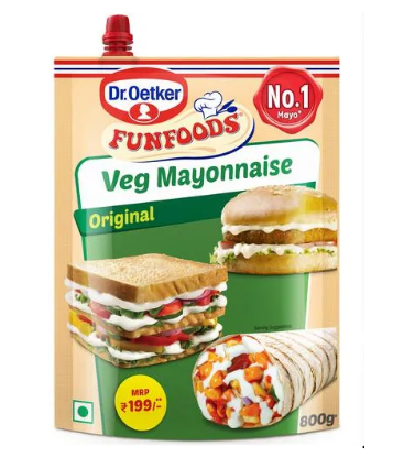 Picture of Funfoods Original Veg Mayonnaise 800gm