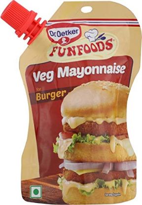 Picture of Funfoods Burger Veg Mayonnaise 100gm