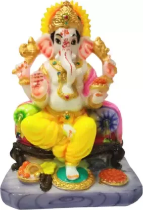 Picture of Ganesha Vinayagar God Idol Fiber Murti 5to6