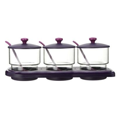 Picture of Apex- 3 Pcs Store Well Container Set (Purple)