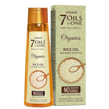 Picture of Emami 7 Oils In One Organics Rice Hair Oil 200ml
