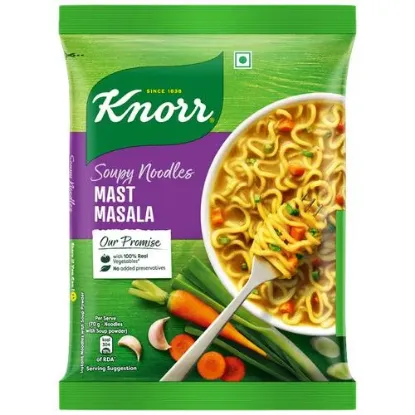 Picture of Knorr Soupy Noodles - Mast Masala, 70 g