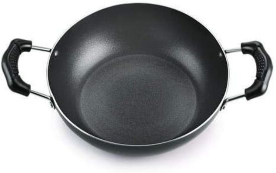 Picture of Aluminium Non-Stick Kadhai 21cm - 1ltr