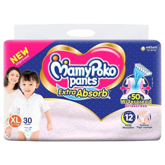 Picture of mamy poko Pants Extra Absorb XL 30Pants  