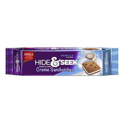 Picture of Parle Platina Hide & Seek Creme Sandwich Vanilla 125 gm