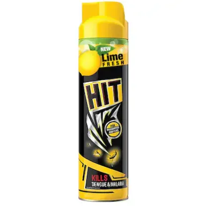 Picture of HIT Lime Fragrance Mosquito and Fly Killer Spray 200 ml