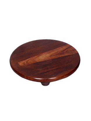 Picture of  Sheesham Wooden Chakla (9 Inch )