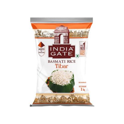 Picture of Indiagate Tibar Basmati Rice 1Kg