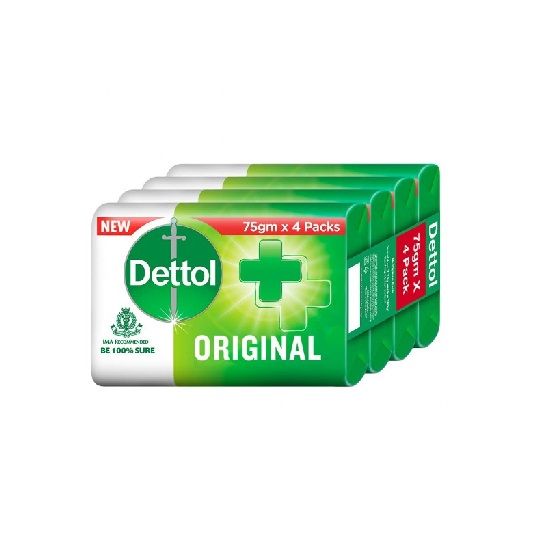 Picture of Dettol Original Soap 75gm (Pack of 4)