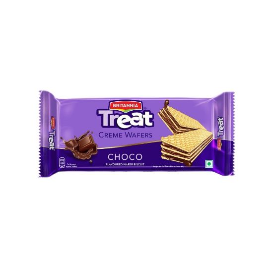 Picture of Britannia Treat Choco Creme Wafers Biscuit 55 gm