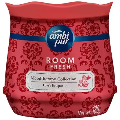 Picture of Ambipur Moodtherapy Collection Room Fresh Gel - Love’s Bouquet, Rose 180 gm