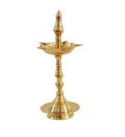 Picture of Brass Fancy Kerala Diya Oil Lamp