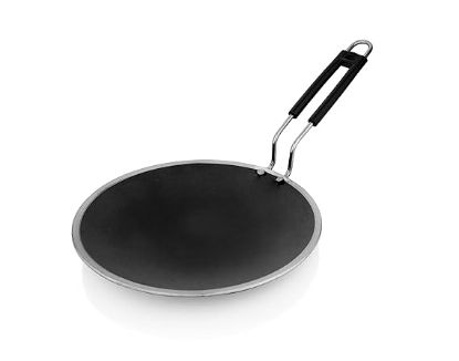 Picture of Iron Roti Tawa 25cm Thickness Natural Non Stick Chapati Tawa With Handle