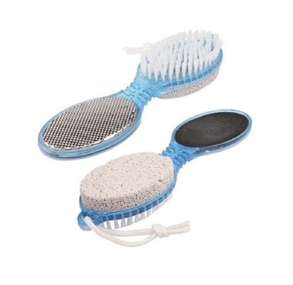 Picture of 4 in 1 Multi use Pedicure Paddle Brush 1pc