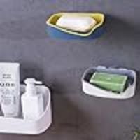 Picture of Plastic Adhesive Waterproof Multicolor Soap Stand