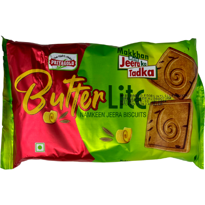 Picture of Priyagold Butter Lite Namkeen Jeera Biscuits - 350g