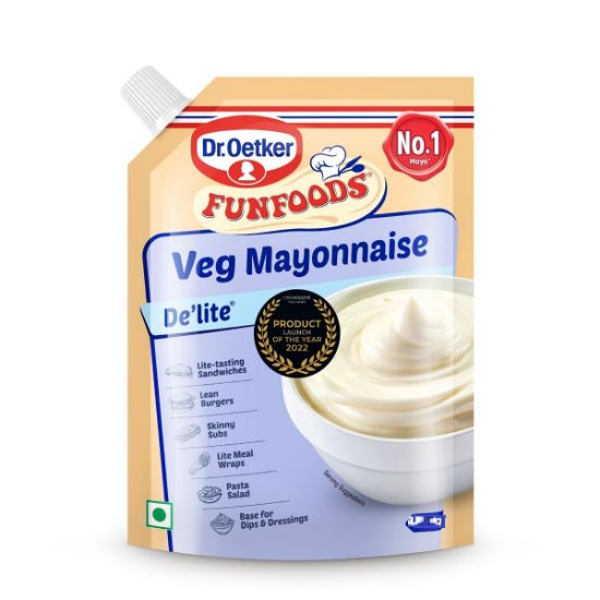 Picture of Dr. Oetker Funfoods Veg Mayonnaise Delite Mayo 800g