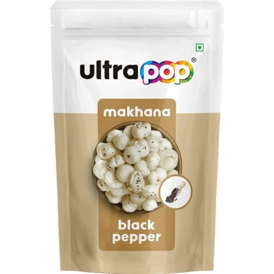 Picture of Ultra Pop Black Pepper Makhana 50gm