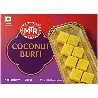 Picture of MTR Coconut Barfi, 200 g