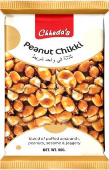 Picture of Chheda's Peanut Chikki 90gm