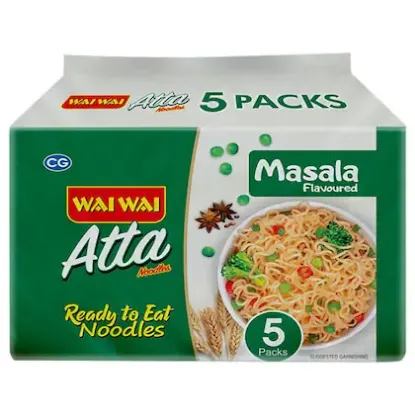 Picture of Wai Wai Atta Masala Flavored Noodles 360gm