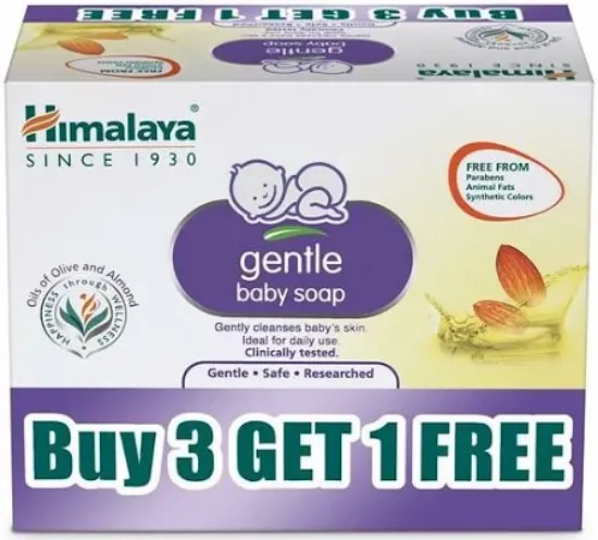 Picture of Himalaya Gentle Baby Soap 4*75gm  300gm