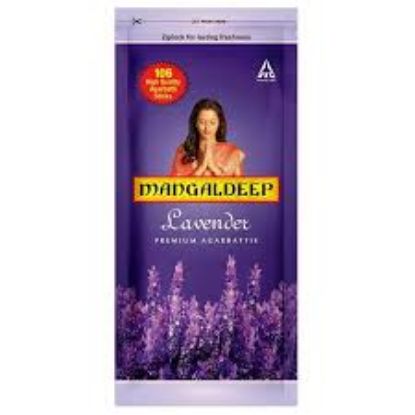 Picture of Mangaldeep Premium Quality Incense Lavender Agarbatti 125gm