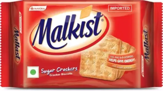 Picture of Malkist Sugar Crunchy Crackers Biscuits 110gm