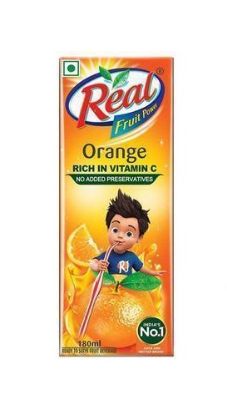 Picture of Real Fruit Power Juice - Orange 180 ML