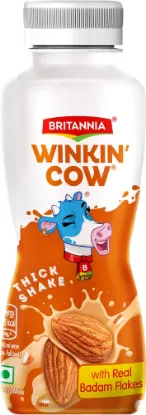 Picture of Britannia Winkin Cow with Real Badam Flakes 180ml