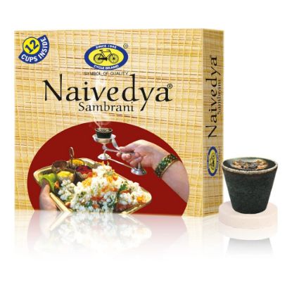 Picture of Cycle Pure Naivedya Sambrani Dhoop Cups for Pooja 12N+1N Agarbathi