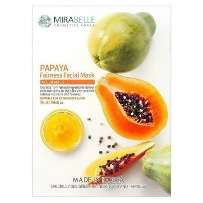 Picture of Mirabelle Papaya Fairness Facial Mask 25 ml