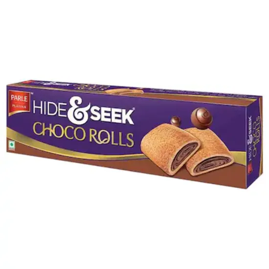 Picture of Parle Hide & Seek Choco Rolls 125 gm