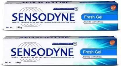 Picture of Sensodyne Fresh Gel Toothpaste 150gm x 2 Value Pack