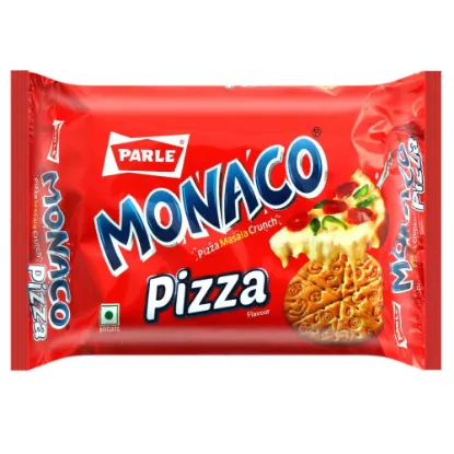 Picture of Parle Monaco Pizza Flavour Masala Crunch Biscuits 311gm
