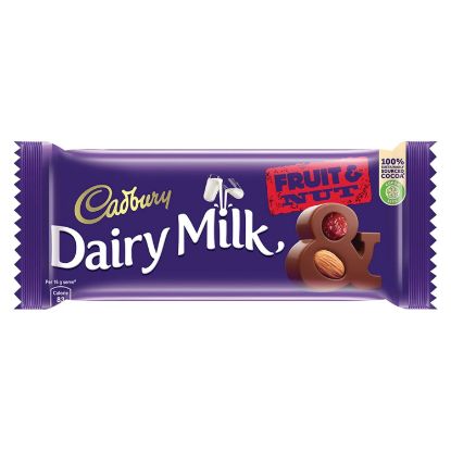 Picture of Cadbury Dairy Milk Fruit & Nut Chocolate 80 gm