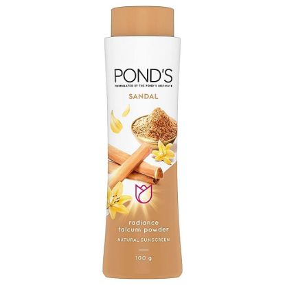 Picture of Ponds Sandal Radiance Talcum Powder 100 gm