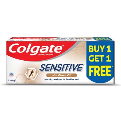 Picture of Colgate Sensitive Toothpaste with Clove Oil 2x80gm