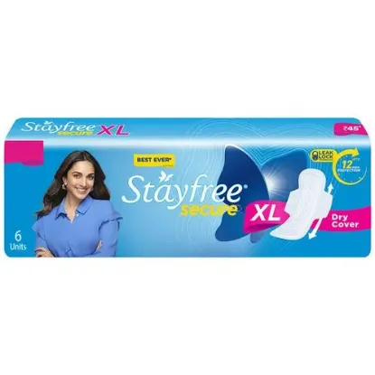 Picture of Stayfree Secure Dry Cover XL 6 Pads
